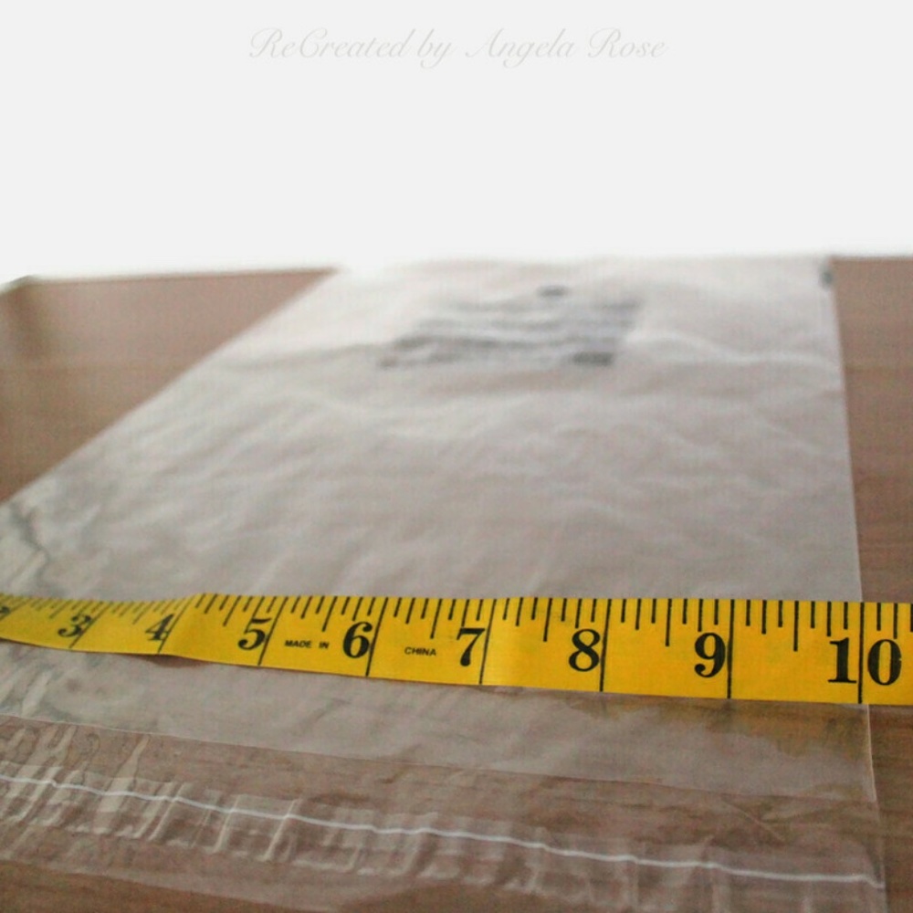 100 10 x 15 Poly Bags Permanent Tape - Clear - Suffocation Warning - Picture 3 of 5